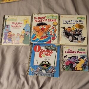 Sesame Street A Little Golden Book Set